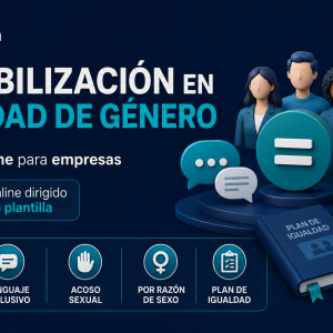 Curso online de sensibilización en igualdad de género para empresas dirigido a toda la plantilla