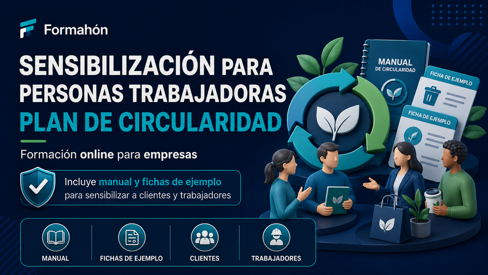 Sensibilización para personas trabajadoras. Plan de Circularidad